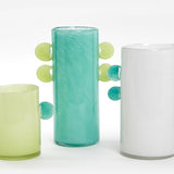 Colored Art Hand Blown Vase
