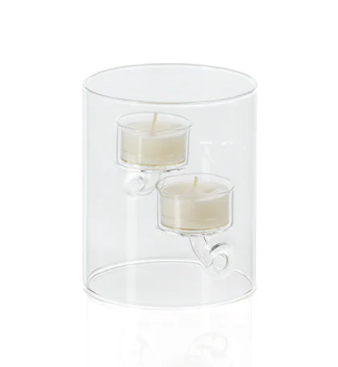 Suspended Glass Tealight Holders