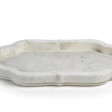 Pietre White Marble Tray-Small