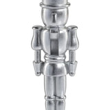 Metallic Decoratvie Nutcracker Silver