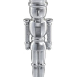 Metallic Decoratvie Nutcracker Silver