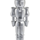 Metallic Decoratvie Nutcracker Silver