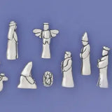 Ten Piece Nativity Set With Pouch