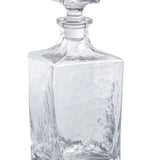 Punta Mita Hammered Glass Decanter
