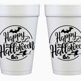 Halloween Circle Foam Cup