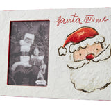 Santa And Me Painted Frame