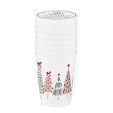 Frost Cups - Christmas Trees - Set of 8