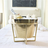 Gold Aluminum Champagne+ Wine Bucket