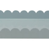 Blue Enameled Metal Tray