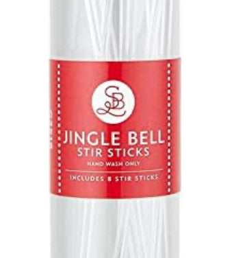 Jingle Bell Stir Sticks