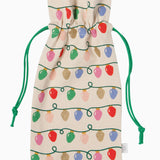 Holiday Glow Christmas Wine Bags