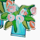 Coral Tulips Acrylic Bloom Bitty