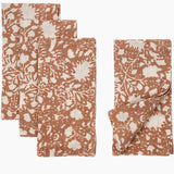 Eden Linen Napkins Terracotta
