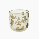 Rosalie Etched Vase Gold