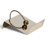 Sleek Cocktail Napkin Holder Polished Gold