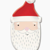 Whimsy Santa Shaped Paper Plate