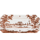 Country Estate Harvest 15” Hostess Tray - Sepia