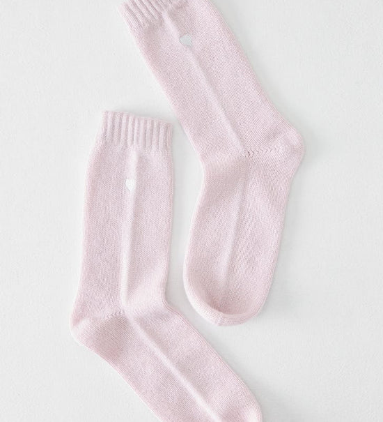 Matouk Sleeping Socks-Heart