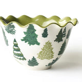 Fir Forest Ruffle Bowl