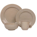 Puro Taupe Dessert/Salad Plate