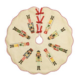 Nutcracker Canvas Tree Skirt