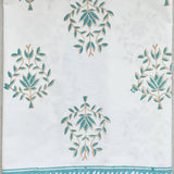 Tablecloth-Lotus, Saltwater & Neutral