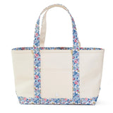 Medium Tote Coated Canvas Natural