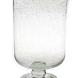 Bubble Glass Hurricane Medium