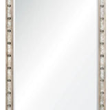 Framed Mirror With Rosettes 36” x 48”