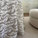 Winding Vines Tablecloth Brown 120”x70”