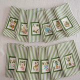 Bauble Stocking 12 Days Of Christmas Napkins