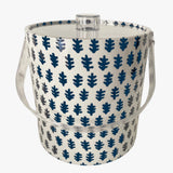 Shagreen Denim Ice Bucket