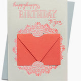 Happy Happy Gift Card Holder