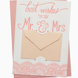 Mr. & Mrs. Gift Card Holder