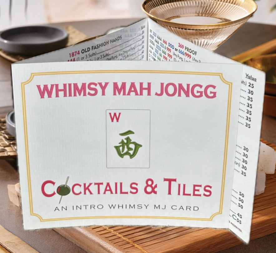 Whimsy Mahjong Card