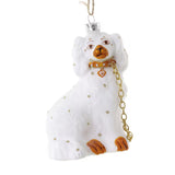 Staffordshire Dog Ornaments White