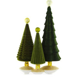 Crushed Velvet Trees Forest