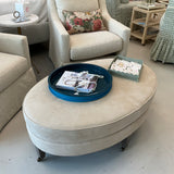 Leather Ottoman Table