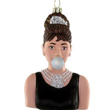 Audrey Blowing Bubbles