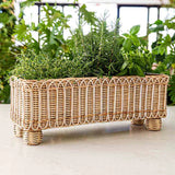 Provence Rattan Rectangular Planter