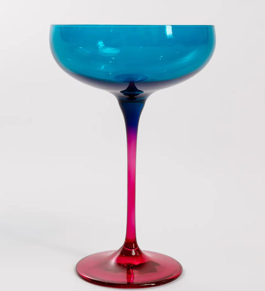 Estelle ColorBlock Champagne Coupe