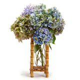 Bamboo Vase with Glass Vessel