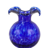Hibiscus Glass Tortoiseshell Bud Vase