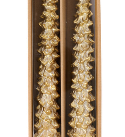 Christmas Tree Taper Candle Set