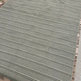 Wool Green/White 5.6’x8’ Rug