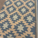 Geometric Wool Rug 4’x6’