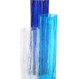 Flora Glass Blue Vase