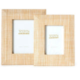 Monaco natural grass photo frame 5x7”