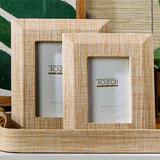 Monaco natural grass photo frame 5x7”