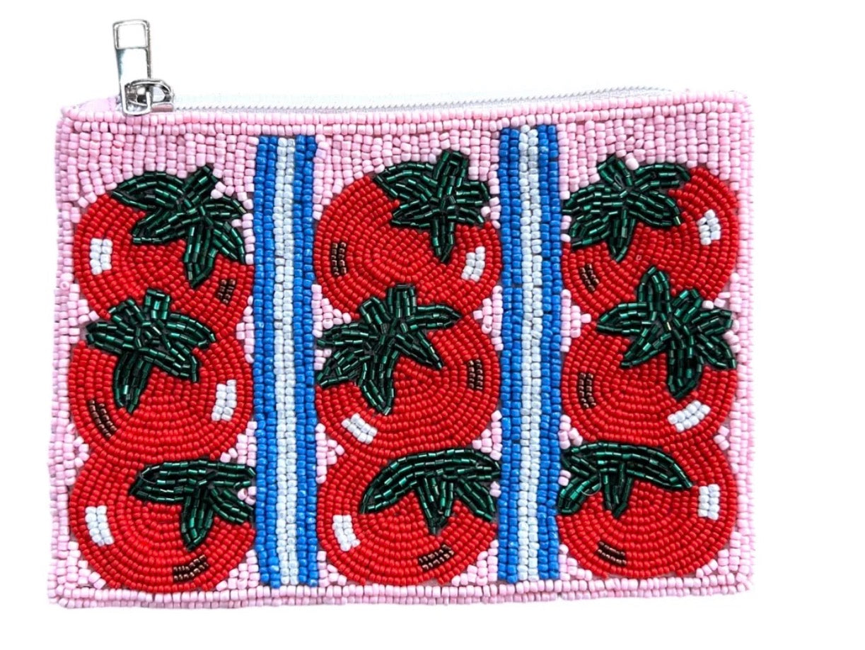 Beaded Coin Wallets